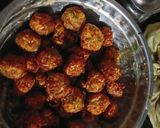 A picture of step 3 of Lauki soyabean Kofte.