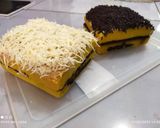 Foto langkah ke 6 dari resep Kue/cake vanilla marbel lapis chocolate.