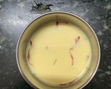 A picture of step 1 of Mango cake with lemon flavour.