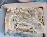 Une image de l'étape 13 de Courgettes jaunes grillées sauce crème,feta, menthe.