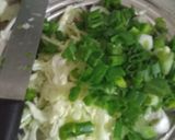A picture of step 1 of Piyaz and band gobhi pakory😋.