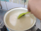 Puding Roti Tawar Pandan Kelapa