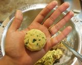 A picture of step 3 of Lentil falafel.
