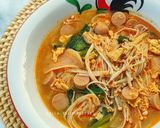 Foto langkah ke 5 dari resep Seblak Jamur Enoki.