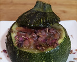 Foto del paso 5 de la receta: Calabacín relleno de boletus y Cabrales