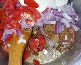 A picture of step 7 of Fried Garlic Masala Biryani.