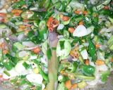 Foto langkah ke 4 dari resep Oseng pete dan peda.
