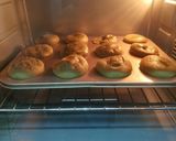 Gambar langkah 8 resipi Akok Kedut Pandan.