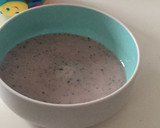 Foto del paso 4 de la receta: Papilla de nísperos, arándanos y yogur 🍐