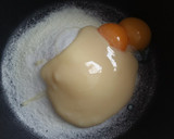 Foto del paso 1 de la receta: Paletas de helado de leche y chocolate blanco (polos)