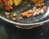 A picture of step 2 of Roti masala.