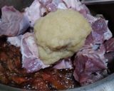 A picture of step 4 of Beef biryani.
