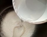 A picture of step 1 of Simple salted caramel sauce.