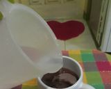 Foto langkah ke 6 dari resep Puding Coklat Pisang.