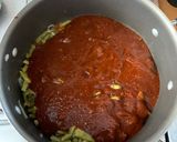 A picture of step 7 of Shrimp Patties with Nopales.