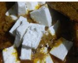 A picture of step 4 of Paneer Majedar.