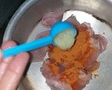 A picture of step 1 of Stickboti sandwich.
