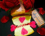 এগলেস সিক্রেট হার্ট কেক(eggless secret heart cake recipe in Bengali) রেসিপির ধাপ 7 ছবি