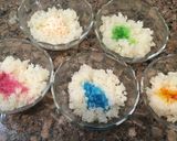 A picture of step 3 of Instant Coconut Laddoo without condensed milk.
