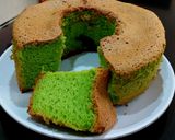 Foto langkah ke 11 dari resep Keto Chiffon Cake Pandan Sugar & Gluten Free.