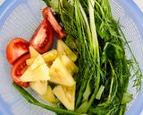 Hình bước làm 1 của món Cá dìa bông nấu ngọt