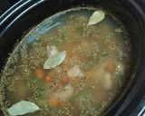 A picture of step 4 of Simple Slow Cooker Vegetable Soup.