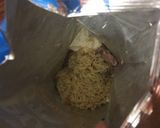 A picture of step 2 of Break (camping food).
