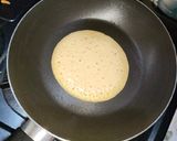 Foto langkah ke 3 dari resep Pancake Praktis (Takaran Sendok).