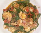Foto langkah ke 10 dari resep Udang Sambal Ijo.