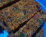Gambar langkah 10 resipi Kek buah kukus.