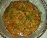 A picture of step 4 of Tindon ki bhujia.