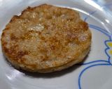 A picture of step 4 of Oat and Pear Pancake.
