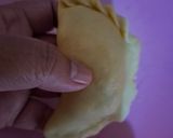 Foto langkah ke 9 dari resep Kulit Pastel Tanpa Telur Isi Makaroni Kentang Wortel Telur.