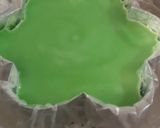 Foto langkah ke 4 dari resep Bingka Telur Kukus Pandan.