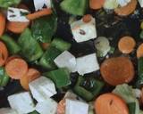 Vegetable paneer pulao recipe step 2 photo