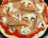 Foto del passaggio 12 della ricetta Pizza di terra e mare