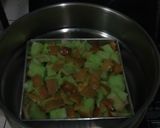 Foto langkah ke 4 dari resep Puding Roti Pisang Pandan Kukus.