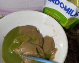 Foto langkah ke 1 dari resep Bolu kukus pisang matcha.