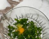 A picture of step 2 of Palestinian Mshat (Cauliflower fritters) recipe.
