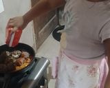 Foto del paso 5 de la receta: Albóndigas con queso cremoso adentro y papas fritas