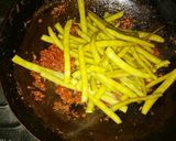 A picture of step 4 of #Ramadan.. Guwarfali ki sabji.