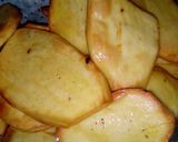 A picture of step 4 of Fryed sweet potato.