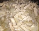 Csirkemell tokány zöldbabbal és kaporral recept fázis 1 fotója