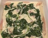 A picture of step 7 of Chicken spinach mushroom and herb layer bake.