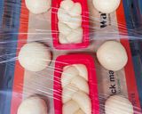 Hình bước làm 6 của món Brioche 3 kiểu 😋