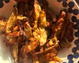 Kartoffelchips (aus Kartoffelschalen) 🥔 Rezeptschritt 3 Foto