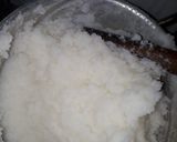 A picture of step 2 of Tuwon Shinkafa (Mashed Rice) and Groundnut Soup (Miyan Gyada).