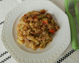 Foto del paso 8 de la receta: Cardo y repollo con seitan
