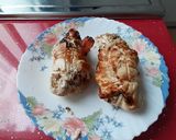 Foto del paso 8 de la receta: Pechuga de pollo rellena de champiñones y jamón, en airfryer