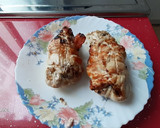 Foto del paso 8 de la receta: Pechuga de pollo rellena de champiñones y jamón, en airfryer